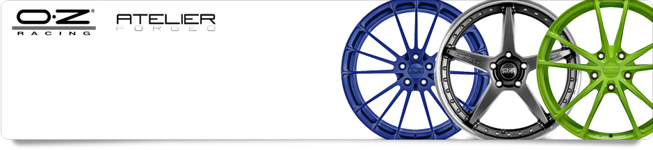 OZ Racing Atelier Forged Alloy Wheels