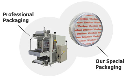 Every set of alloy wheels is packaged securely.