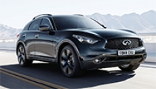Infiniti QX70 Alloy Wheels and Tyre Packages.