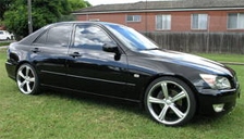 Lexus IS 200 Alloy Wheels and Tyre Packages.