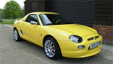 MG F Alloy Wheels and Tyre Packages.