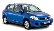 Nissan Tiida Alloy Wheels and Tyre Packages.