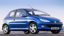 Peugeot 206 Alloy Wheels and Tyre Packages.