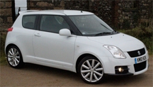 Suzuki Swift Sport Alloy Wheels and Tyre Packages.