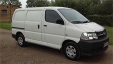 Toyota Powervan Alloy Wheels and Tyre Packages.