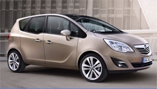 Vauxhall (Opel) Meriva Alloy Wheels and Tyre Packages.