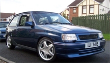 Vauxhall (Opel) Nova Alloy Wheels and Tyre Packages.