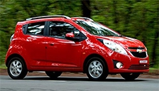 Chevrolet Beat Alloy Wheels and Tyre Packages.