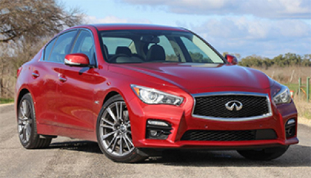 Infiniti Q50 Alloy Wheels and Tyre Packages.