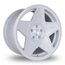 16 Inch 3SDM 0.05  White Polished Alloy Wheels
