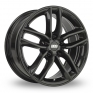 17 Inch BBS SX Black Alloy Wheels