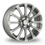 15 Inch Fondmetal 6200 Silver Alloy Wheels