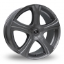 18 Inch Diewe Barba Anthracite Alloy Wheels
