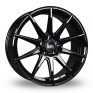 18 Inch Bola CSR Gloss Black Alloy Wheels