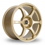 17 Inch Rota Boost Gold Alloy Wheels