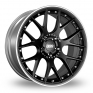 20 Inch BBS CH-R II Black Alloy Wheels