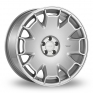 18 Inch Ispiri CSR2 Silver Alloy Wheels