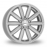 16 Inch Dezent TM Silver Alloy Wheels