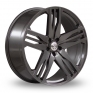 22 Inch Axe EX22 Grey Alloy Wheels