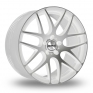 20 Inch Calibre Exile R White Polished Alloy Wheels