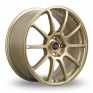 18 Inch Rota Force Gold Alloy Wheels