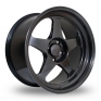 8.5x19 (Front) & 10.5x19 (Rear) Rota Slip Hyper Black Alloy Wheels