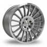 19 Inch Rotiform IND Silver Polished Alloy Wheels
