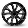 21 Inch SSR SSR III Gloss Black Alloy Wheels