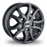 15 Inch Team Dynamics Scorpion Anthracite Alloy Wheels