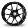 18 Inch Cades Shift Accent Black Polished Alloy Wheels