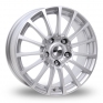 15 Inch Tekno RX11 Silver Alloy Wheels