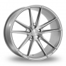 19 Inch VEEMANN V-FS25 Silver Polished Alloy Wheels