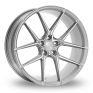 20 Inch VEEMANN V-FS39 Silver Polished Alloy Wheels