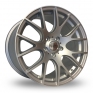 17 Inch Vibe 001 Silver Alloy Wheels