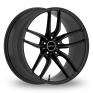 20 Inch Inovit Vector Satin Black Alloy Wheels