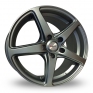 16 Inch Xtreme X60 Grey Alloy Wheels