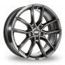 18 Inch BBS XA Platinum Alloy Wheels