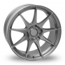 19 Inch Zito ZF02 Grey Alloy Wheels