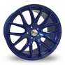 20 Inch Zito 935 Blue Alloy Wheels