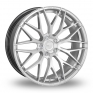 18 Inch Zito ZF01 Hyper Silver Alloy Wheels
