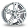 17 Inch ATS Evolution Silver Alloy Wheels