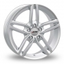 16 Inch Autec Kitano Silver Alloy Wheels