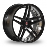 19 Inch Axe EX20 Gloss Black Alloy Wheels