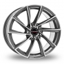 18 Inch Borbet VTX Graphite Alloy Wheels