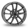 16 Inch Borbet W Anthracite Alloy Wheels