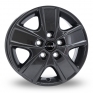 16 Inch Borbet CWG Anthracite Alloy Wheels