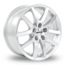 16 Inch Dezent TF Silver Alloy Wheels