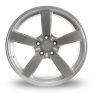 18 Inch Fox Racing MS003 Silver Alloy Wheels