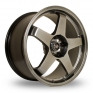 18 Inch Rota GTR Hyper Black Alloy Wheels