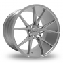 8.5x19 (Front) & 9.5x19 (Rear) Inovit Speed Silver Alloy Wheels